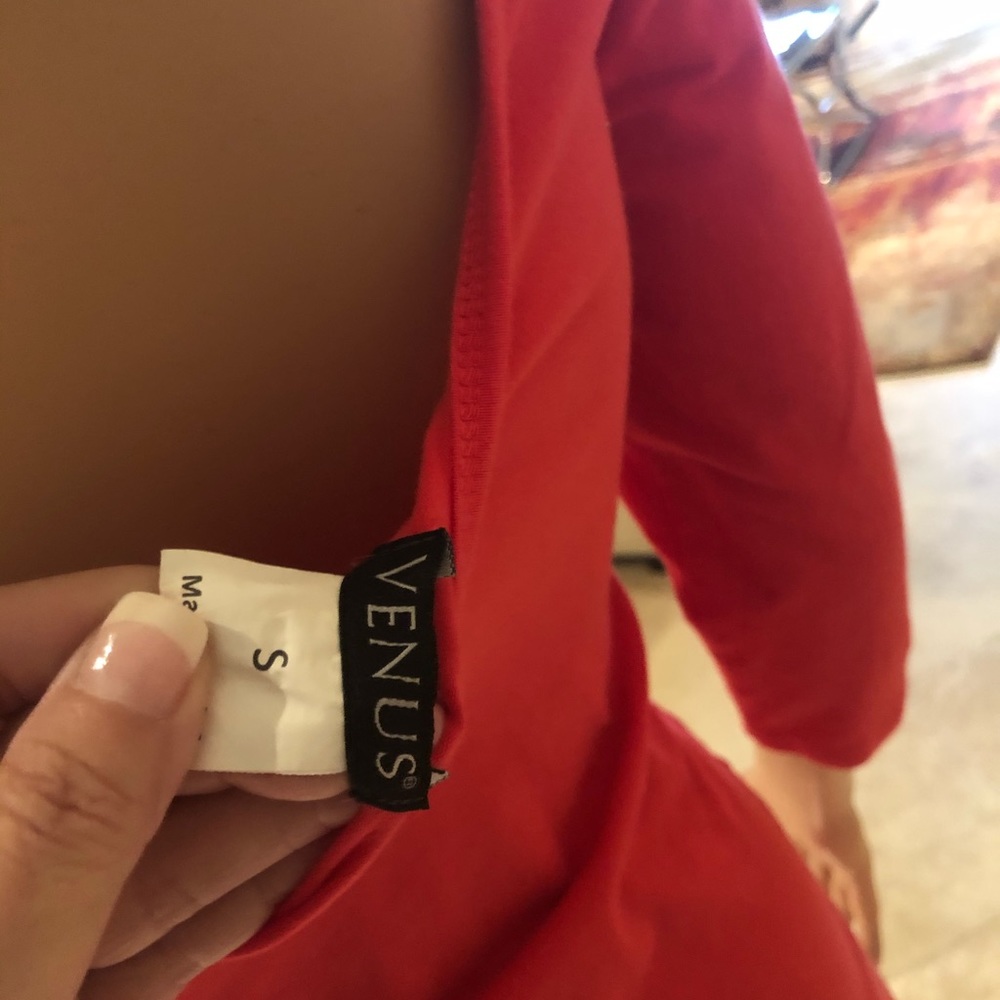 Form fitting Red Dress. (Clearance)